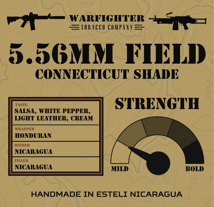 5.56 MM Field Connecticut Shade Cigar