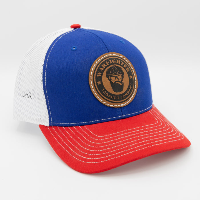 RWB Warfighter Leather Patch Hat