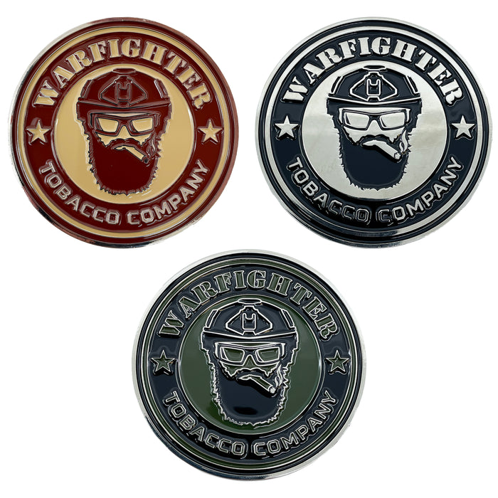 Warfighter Metal Badge