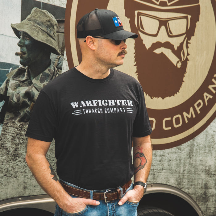 Warfighter Tobacco Company Tee Black
