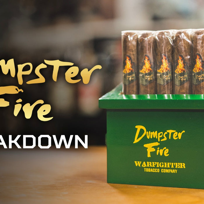 Dumpster Fire Cigar by Warfighter Tobacco – Flavor, Strength & Why We Made It