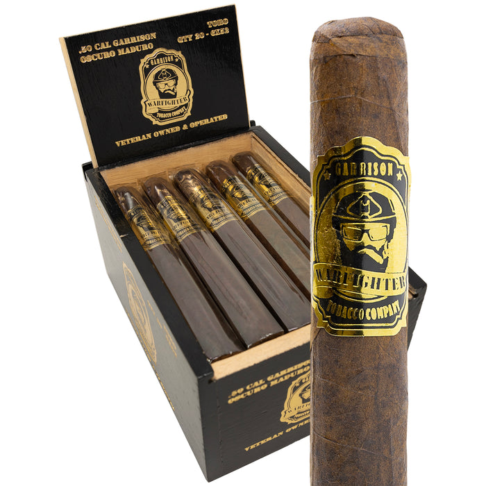 Aged Garrison Oscuro Maduro 6x60