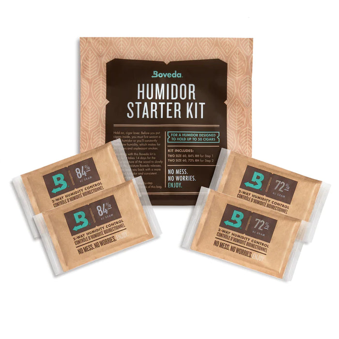 Boveda 50-Count Humidor Starter Kit